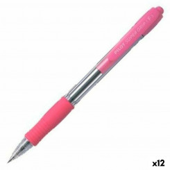 Pen Pilot Supergrip Pink Ball 0,4 mm 12 ühikut