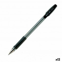 Pen Pilot BPS-GP must kuul, 0,4 mm 12 ühikut