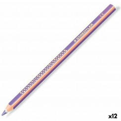 Colouring pencils Staedtler Jumbo Noris Purple (12 Units)