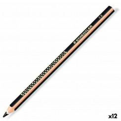 Colouring pencils Staedtler Jumbo Noris Black (12 Units)
