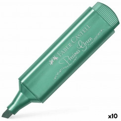 Флуоресцентный маркер Faber-Castell Textliner 46 Зеленый 10 шт.