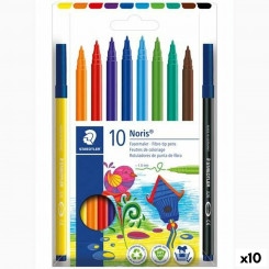 Set of Felt Tip Pens Staedtler Noris 326 Multicolour 10Units