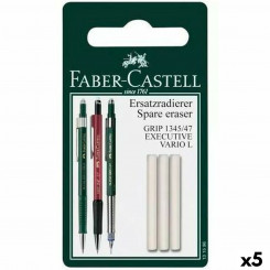 Eraser Faber-Castell Replacement White (5 Units)