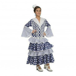 Costume My Other Me Soleá Blue Flamenco Dancer