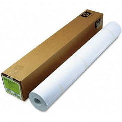 Roll of Couché paper HP C6980A 91 m White 98 g Coated