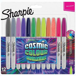 Set of Felt Tip Pens Sharpie Cosmic Multicolour 12 Pieces