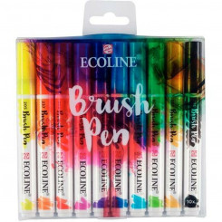 Set of Felt Tip Pens Talens Ecoline Brush Pen 10 Pieces