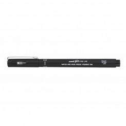 Перманентный маркер Uni-Ball PIN08-200(S) Черный 12 шт.
