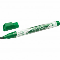 Liquid chalk marker Bic Velleda Pocket Green (12 Units)