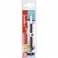 Refill for pens Stabilo Palette Fine Red 0,4 mm (10Units)