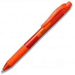 Ручка Pentel EnerGel 0,35 мм Оранжевая (12 шт.)