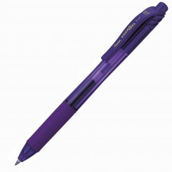 Pen Pentel EnerGel 0,35 mm Violet (12 Units)