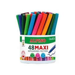 Набор фломастеров Alpino ClassBOX Multicolour, 48 шт.