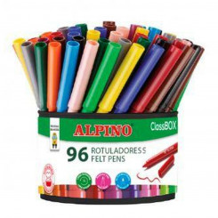 Набор фломастеров Alpino ClassBOX Multicolour, 96 шт.
