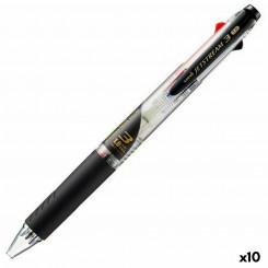 Ручка Uni-Ball Jetstream красная, черная, синяя, 10 шт.