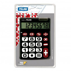 Milano must kalkulaator (14,5 x 10,6 x 2,1 cm)