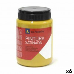 Tempera La Pajarita L-03 Oxide Yellow Satin finish School (35 ml) (6 Units)