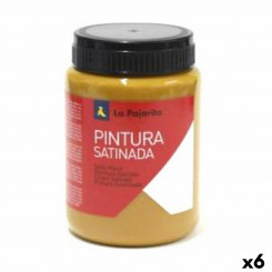 Tempera La Pajarita L-30 Satin finish Terracotta colour School (35 ml) (6 Units)