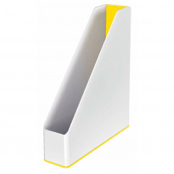 Ajakirjariiul Leitz White Yellow A4 polüstüreen (7,3 x 31,8 x 27,2 cm)