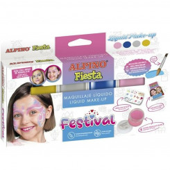 Детский макияж Alpino Festival 4 цвета