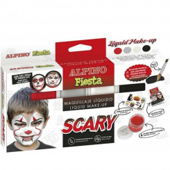 Children's Makeup Alpino Scary 4 colours