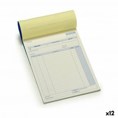 Delivery note book 50 Sheets (21 x 0,5 x 28,5 cm) (12 Units)
