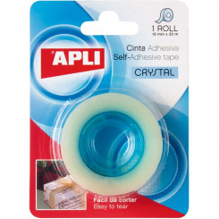 Adhesive Tape Apli Transparent (19 x 33 mm) (10Units)