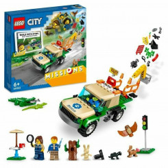Игровой набор Lego City 60353 «Миссии по спасению диких животных» (246 деталей)