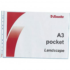 Чехол Esselte Landscape Pocket Горизонтальный Прозрачный А3 полипропилен 10шт.