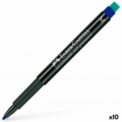 Перманентный маркер Faber-Castell Multimark 1523 M Blue (10 ед.)