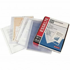 Organiser Folder Esselte Transparent Din A4 100 Units