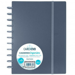 Notebook Carchivo Ingeniox Grey A4 100 Sheets