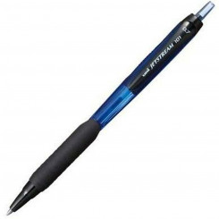 Liquid ink ballpoint pen Uni-Ball Rollerball Jestsream SXN-101 Blue 12 Units