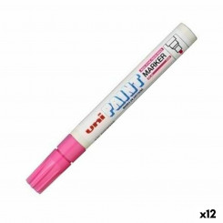 Permanent marker Uni-Ball PX-20 Pink 2,8 mm (12 Units)