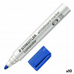 фломастеры Staedtler Whiteboard Blue (10шт.)