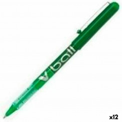 Liquid ink pen Pilot BL-VB-5 Green 0,3 mm (12 Units)