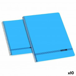 Sülearvuti ENRI sinine 4 mm 80 lehte, pehme köide Quarto (10 ühikut)