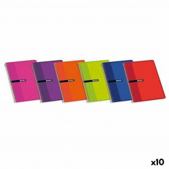 Блокнот ENRI Multicolour в мягкой обложке 80 листов Din А4 (10шт.)
