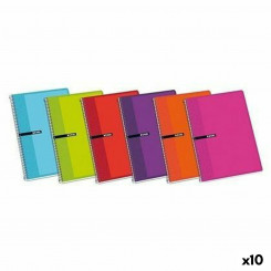 Notebook ENRI Soft cover 21,5 x 15,5 cm 80 Sheets (10Units)