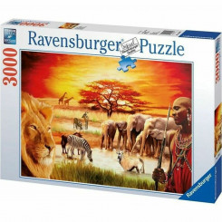 Puzzle Ravensburger Massai Pride (3000 Pieces)