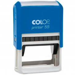 Stamp Colop 55 40 x 60 mm Blue