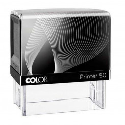 Stamp Colop Printer 50 Black 30 x 69 mm