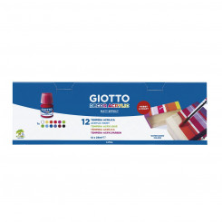 Tempera Giotto Decor Multicolour (25 ml) (12 Units)