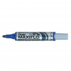 Marker pen/felt-tip pen Pentel Maxiflo Blue (12 Units)
