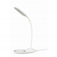 Настольная лампа GEMBIRD TA-WPC10-LED-01-W Белый