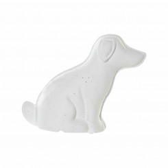 Laualamp DKD Home Decor White Portselan LED Dog (25 x 10 x 19 cm)