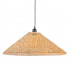 Ceiling Light 55 x 55 x 20 cm Natural Bamboo