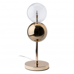 LED Table Lamp 15 x 15 x 48 cm Crystal Golden Iron