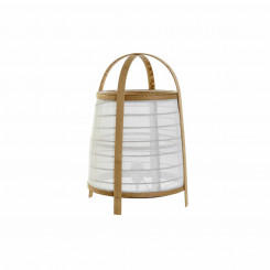Настольная лампа DKD Home Decor Белый натуральный бамбук 40 Вт 220 В 32 x 32 x 45,5 см