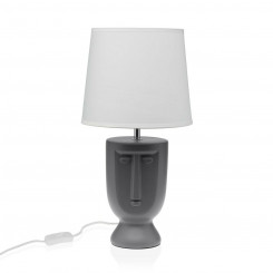 Настольная лампа Versa Grey Ceramic 60 Вт 22 x 42,8 см